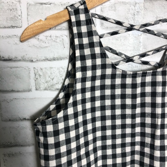 JACK by BB Dakota Gingham Print Top XS - Picture 4 of 10